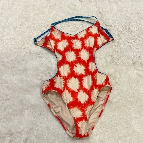 Marc Jacobs Sparks Ring Cut Out Monokini Swimwear size small - Picture 1 of 14